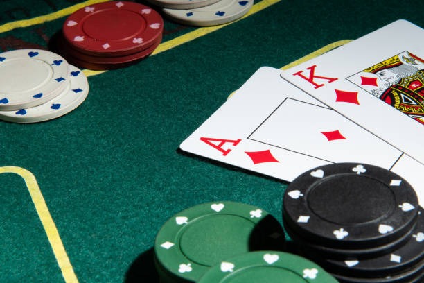 Payout table reference for Caribbean Stud hands